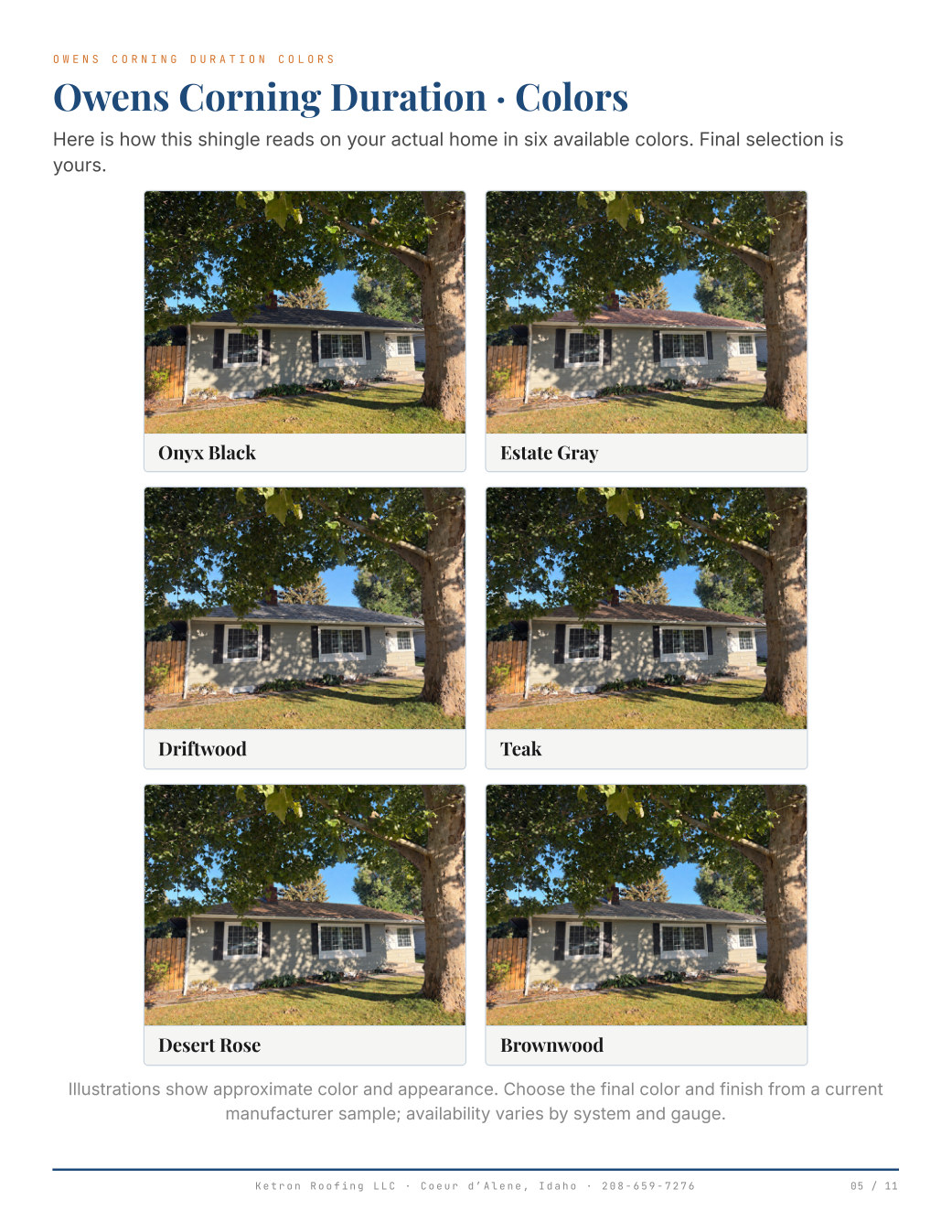 Proposal page 5 of 11